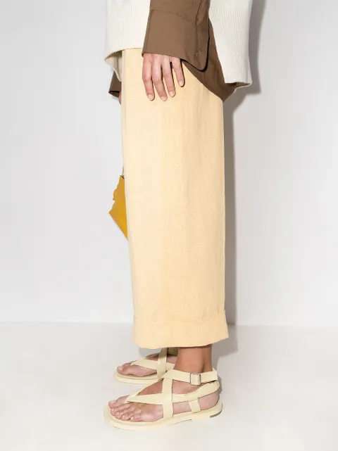 jil sander thong sandals