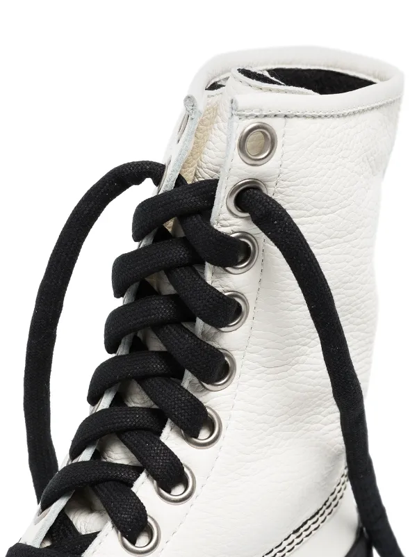 Jil sander lace up on sale boots