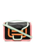 Pierre Hardy Alpha contrast-trim crossbody bag - Black