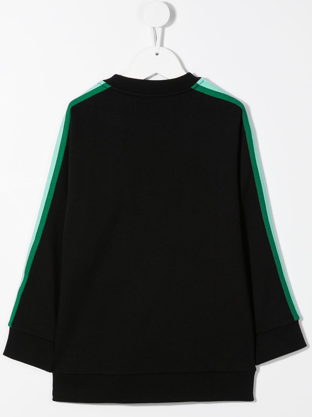 Shop Fendi Logo-patch Sweatshirt In Black