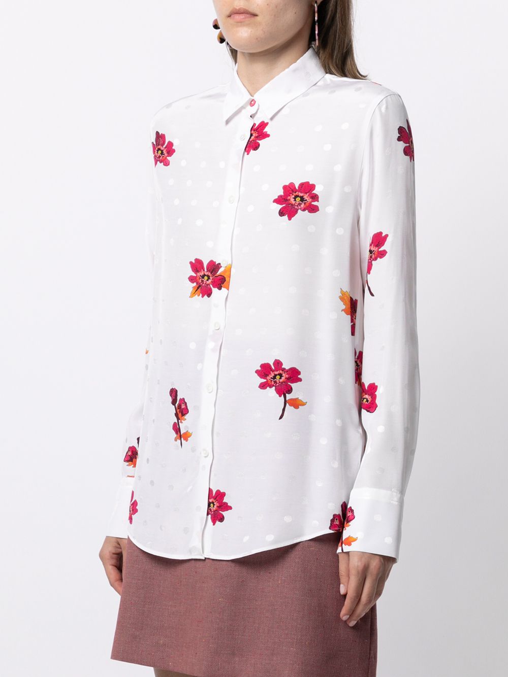 рубашка Wild Rose с принтом PS Paul Smith 163974305252