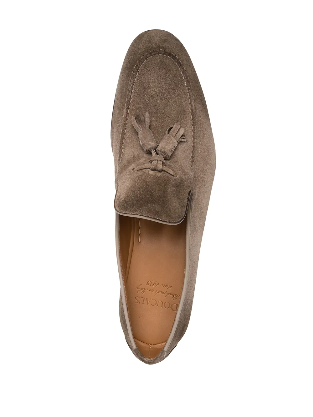 фото Doucal's suede tassel loafers