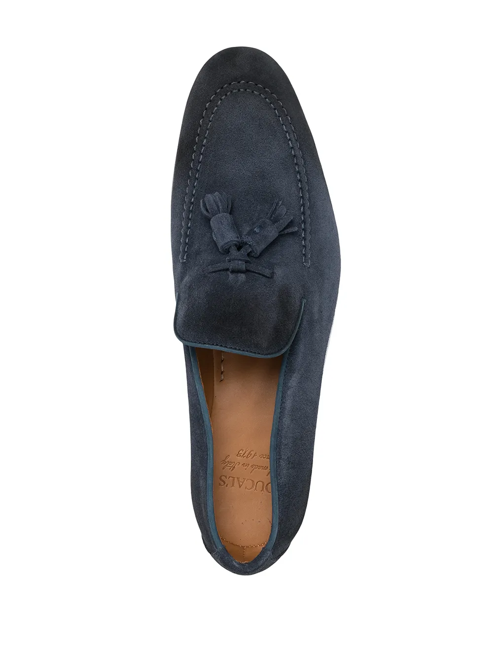 фото Doucal's suede tassel loafers