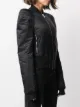Rick Owens shoulder-pad bomber jacket