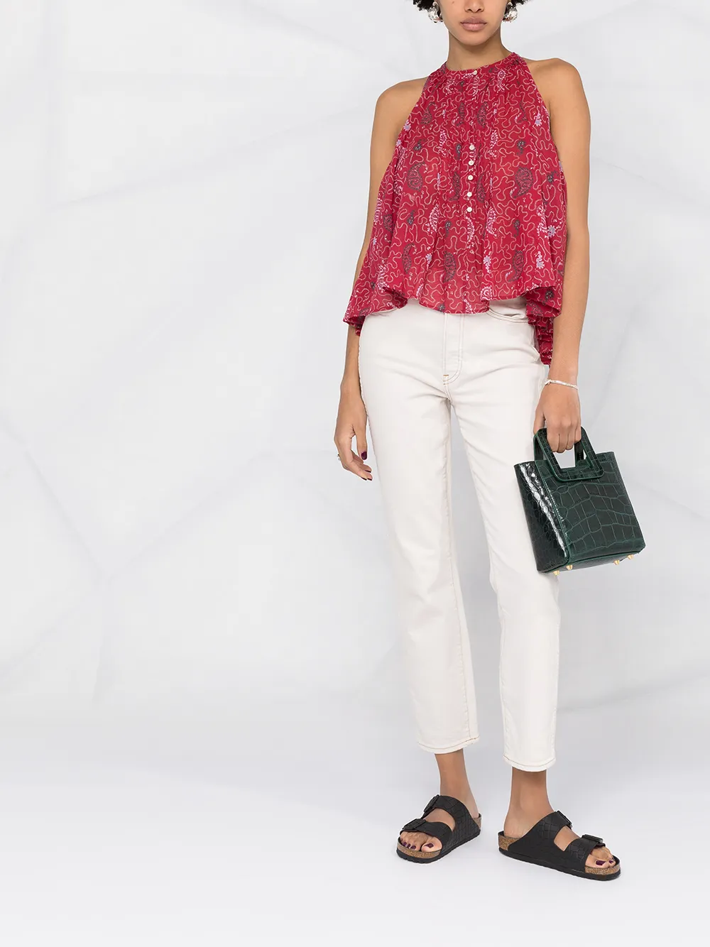 Bild 2 von Isabel Marant Étoile Bluse mit Paisley-Print