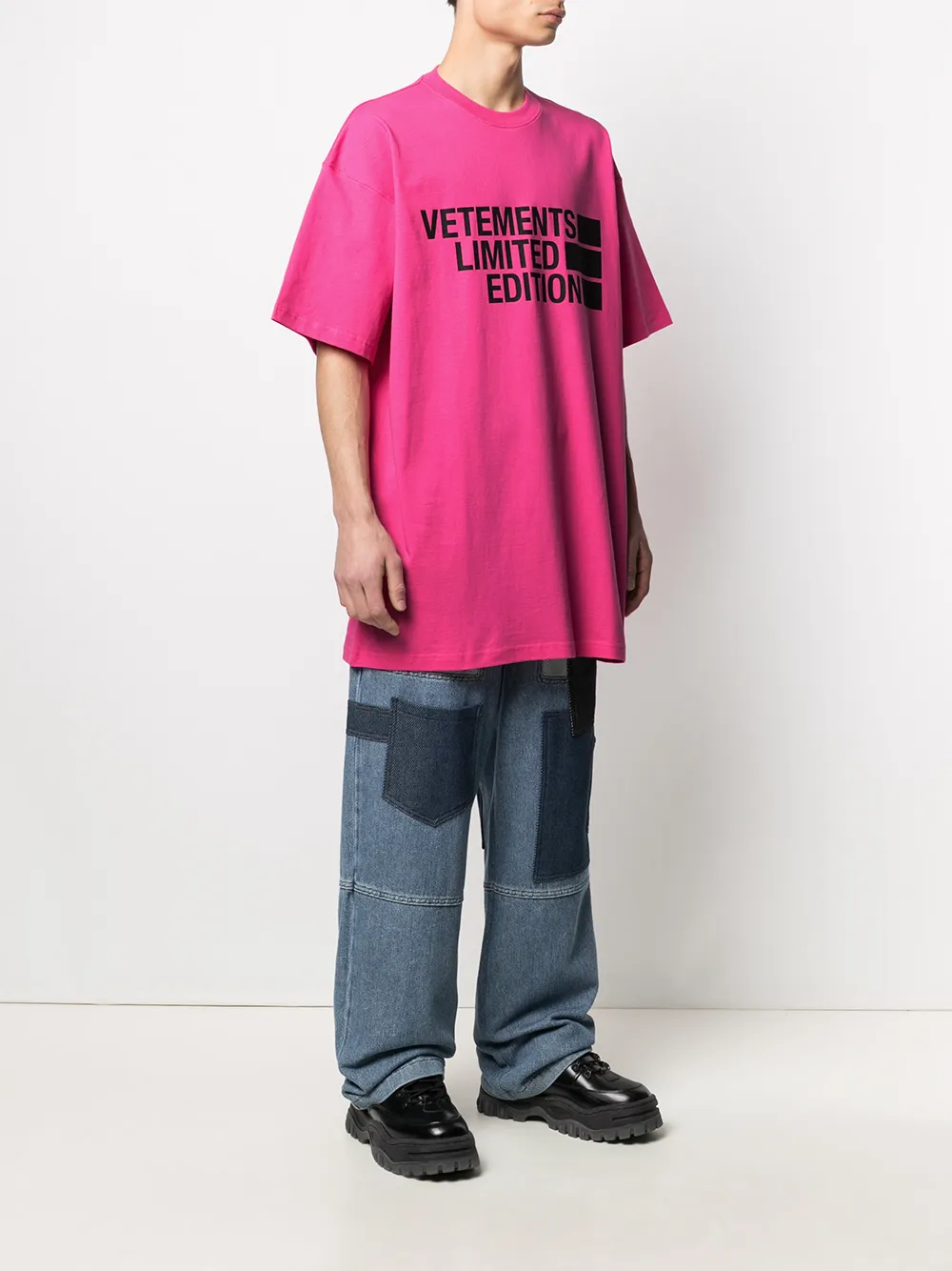 фото Vetements футболка с логотипом