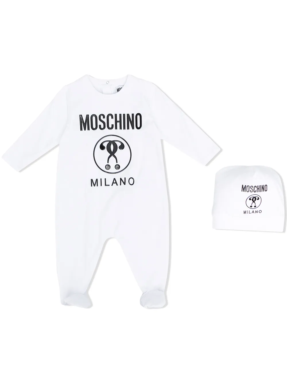 фото Moschino kids комбинезон с логотипом