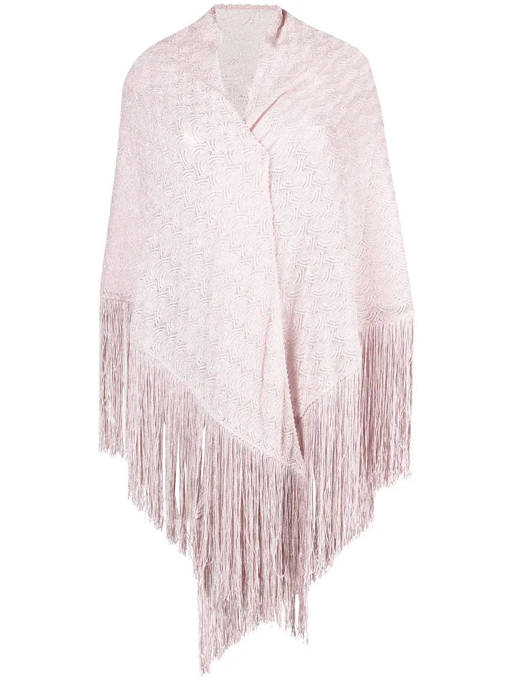 

Missoni crochet knit tassel cover-up - Pink