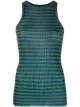 Image 1 of Missoni metallic stripe-knit vest