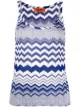 Image 1 of Missoni wave pattern knit top