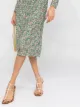 Missoni metallic-threading V-neck dress
