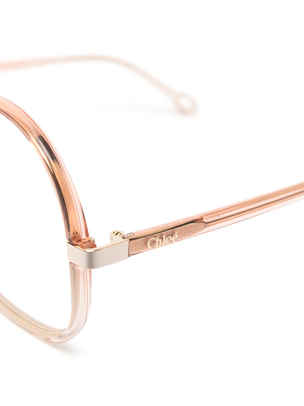 фото Chloé eyewear очки в прозрачной оправе