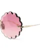 Chloé Eyewear Rosie round frame metal sunglasses