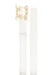 Pinko bird logo buckle belt