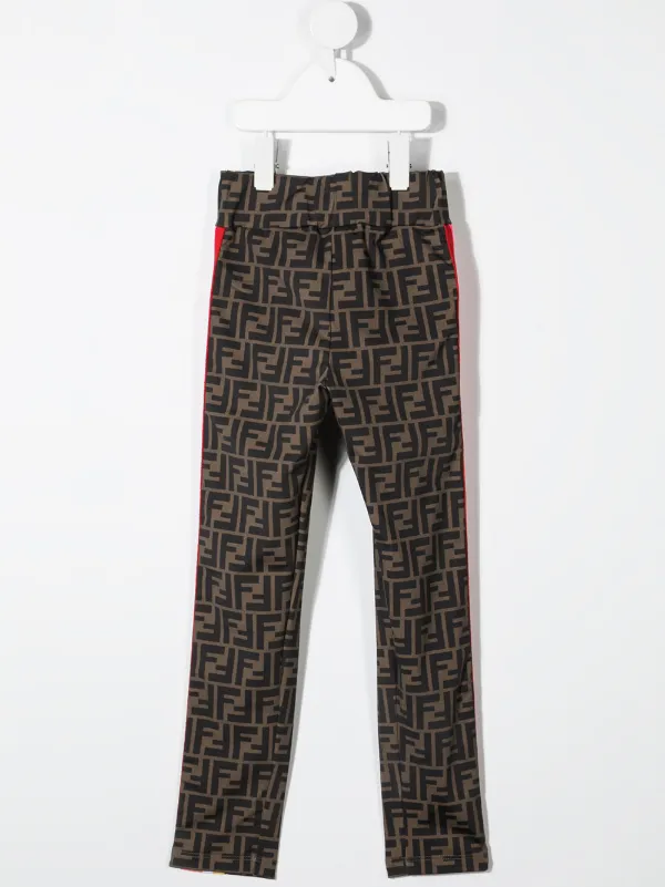 Fendi Kids ズッカ サイドストライプ トラックパンツ 通販 - FARFETCH