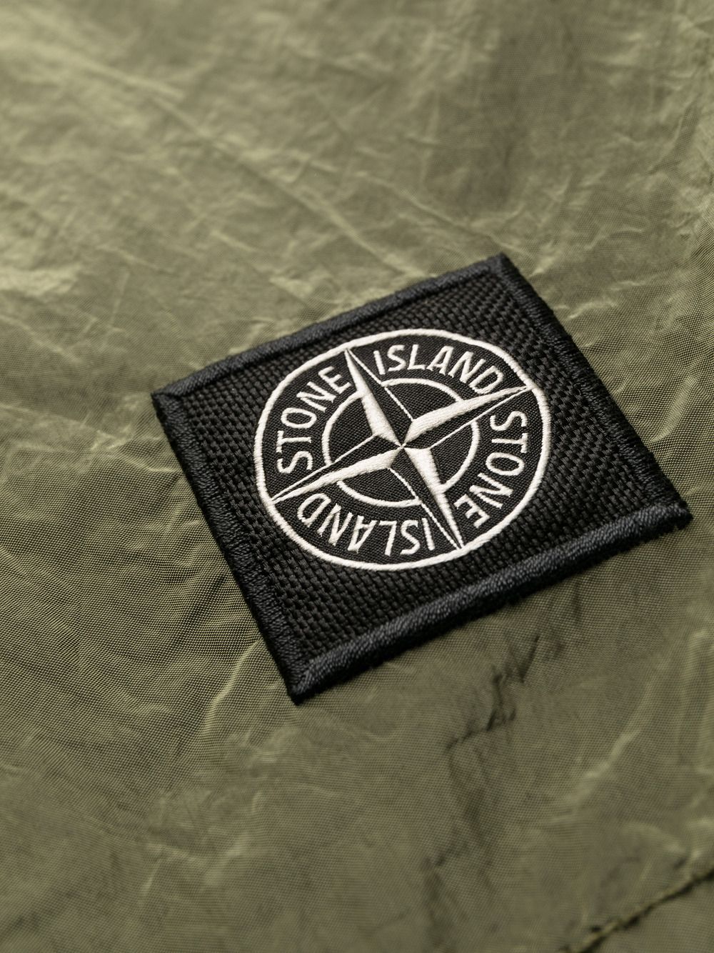 фото Stone island плавки-шорты с нашивкой-логотипом