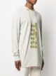 Rick Owens logo-print hooded T-shirt