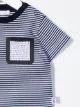 Il Gufo stripe print T-shirt