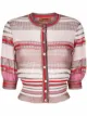 Image 1 of Missoni horizontal-strip knitted top