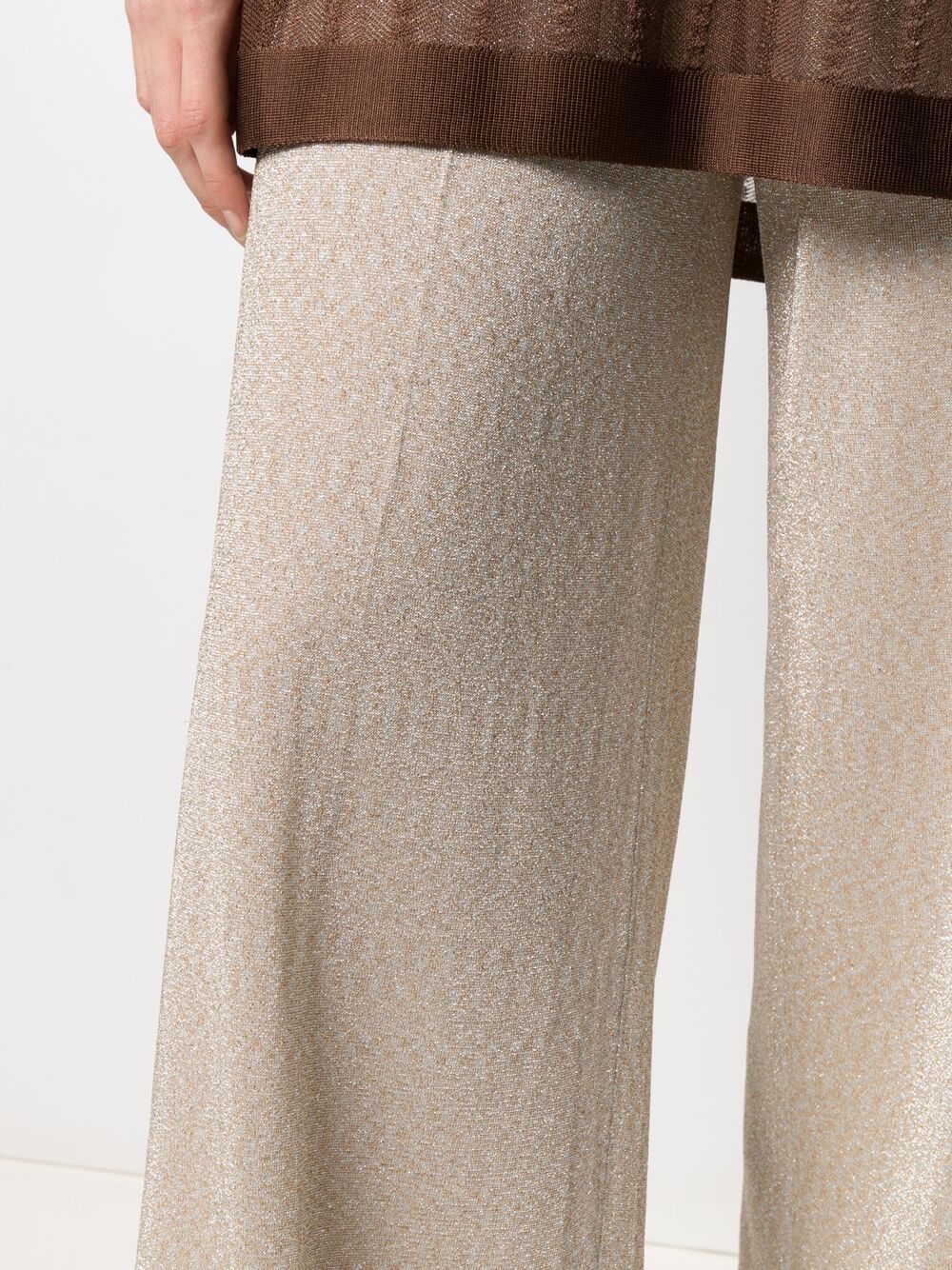 фото Missoni широкие брюки с блестками