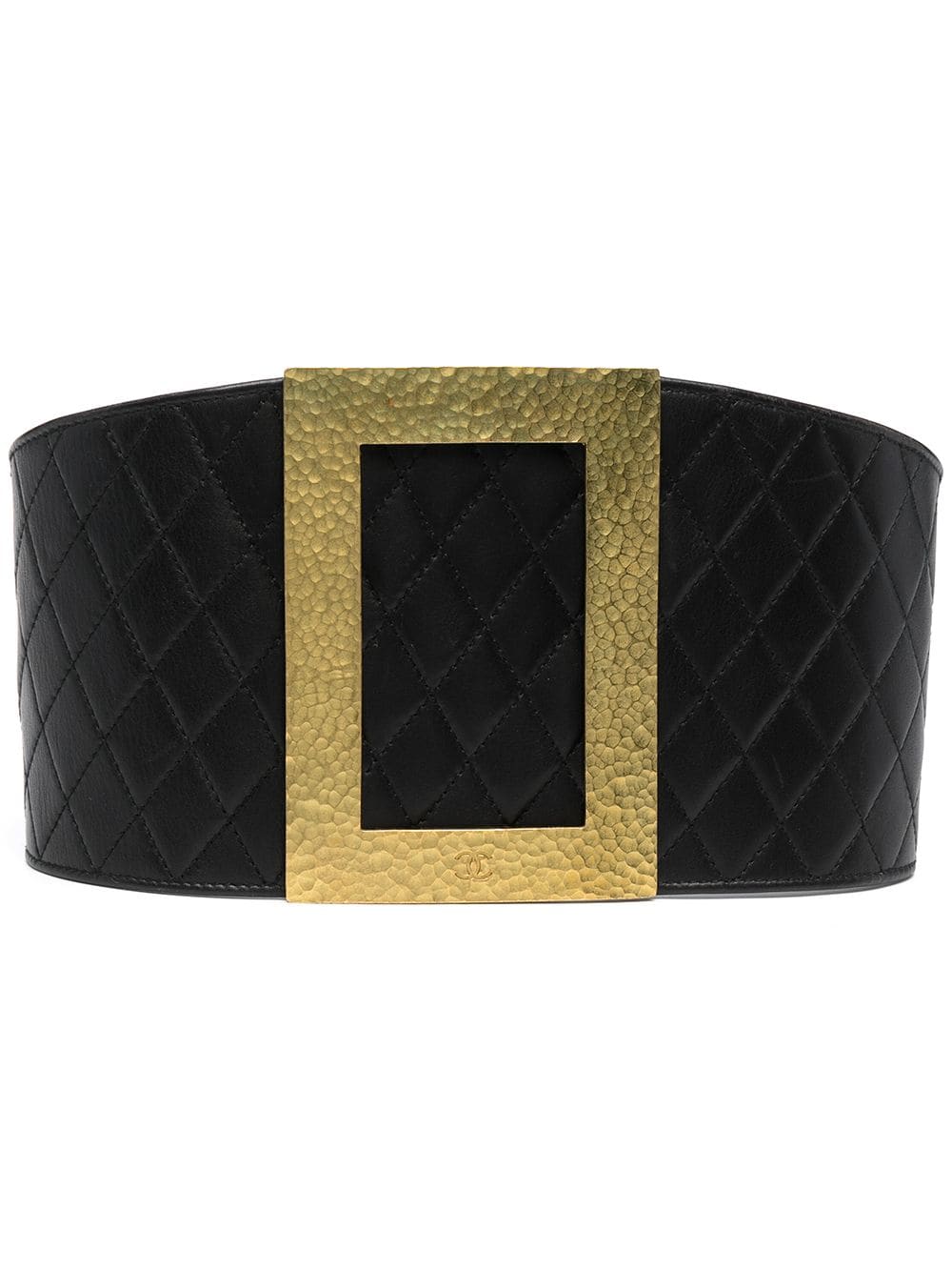 Chanel Pre-Owned 1994 diamond-quilted buckle belt