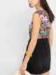 Boutique Moschino floral-print vest top