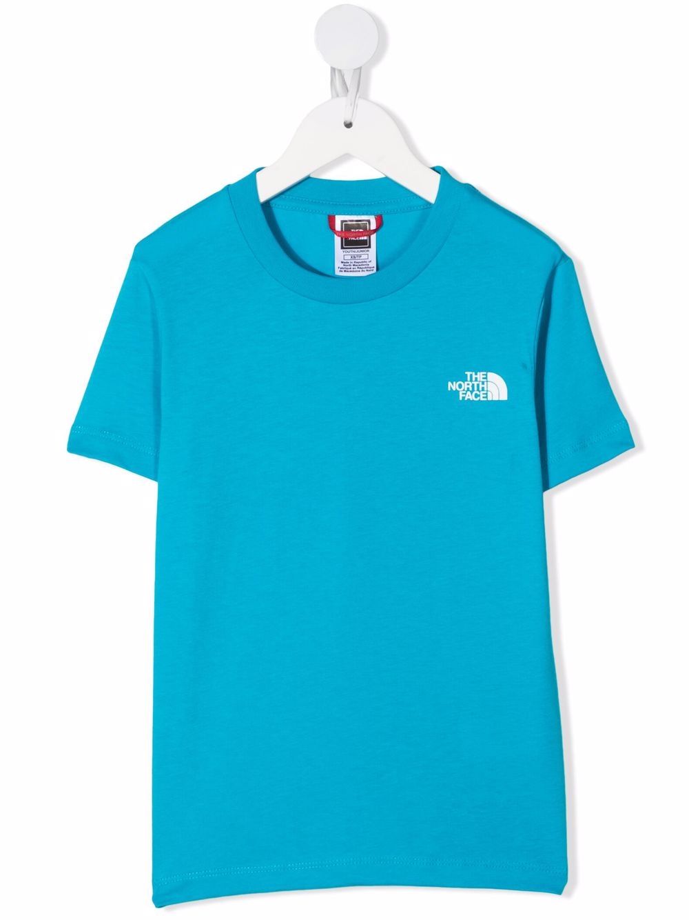 The North Face Logo-print T-shirt In Blue