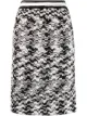 Image 1 of Missoni two-tone high-waisted skirt