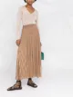 Image 2 of Missoni metallic-threading pleated skirt
