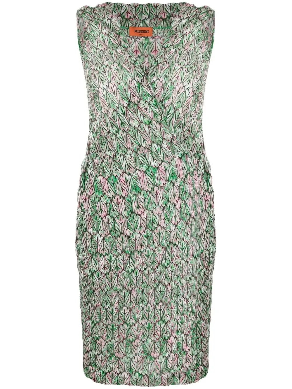 фото Missoni платье в технике кроше
