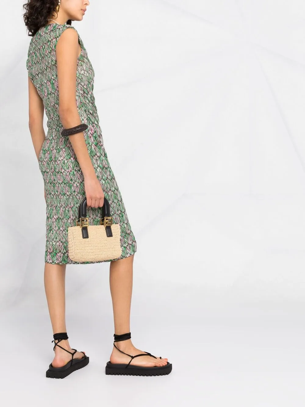 фото Missoni платье в технике кроше