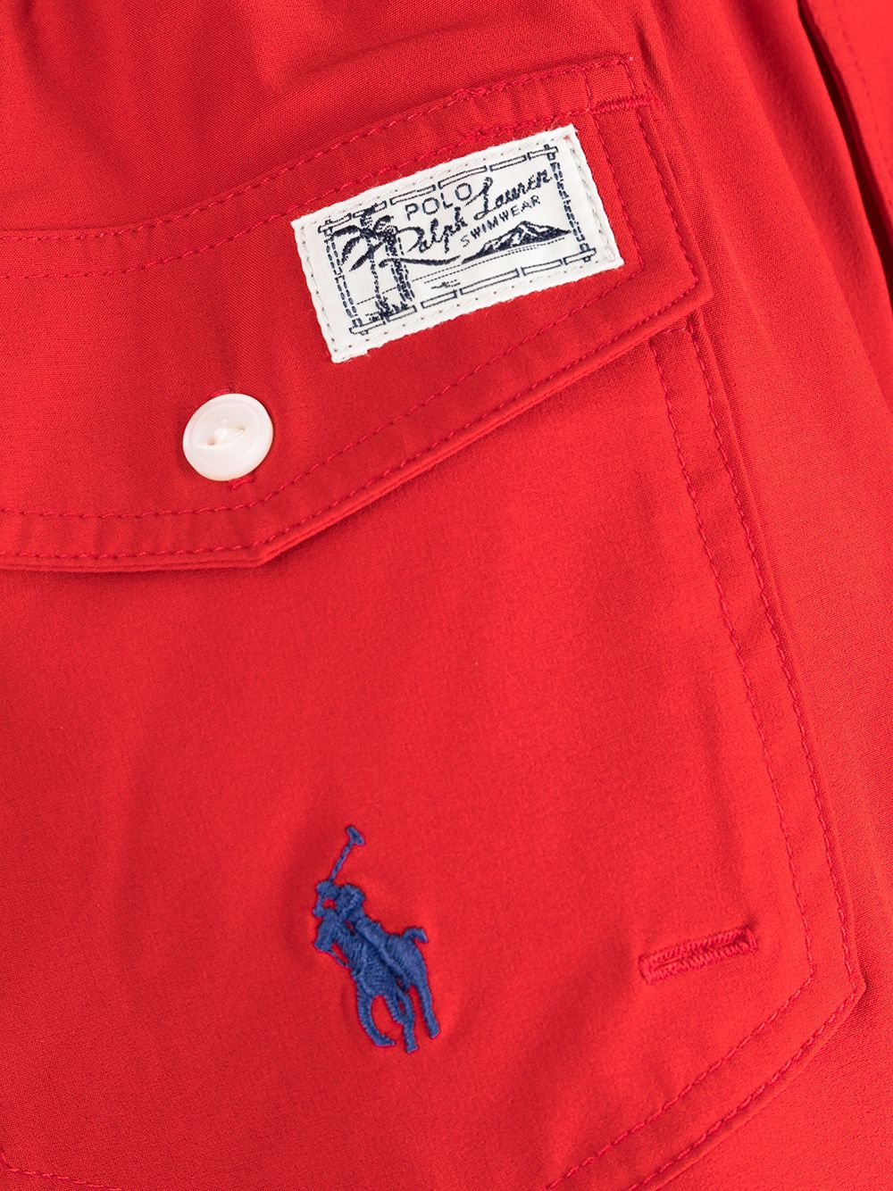фото Polo ralph lauren плавки-шорты с кулиской и вышитым логотипом