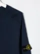 Stone Island Junior TEEN logo-patch cotton sweatshirt