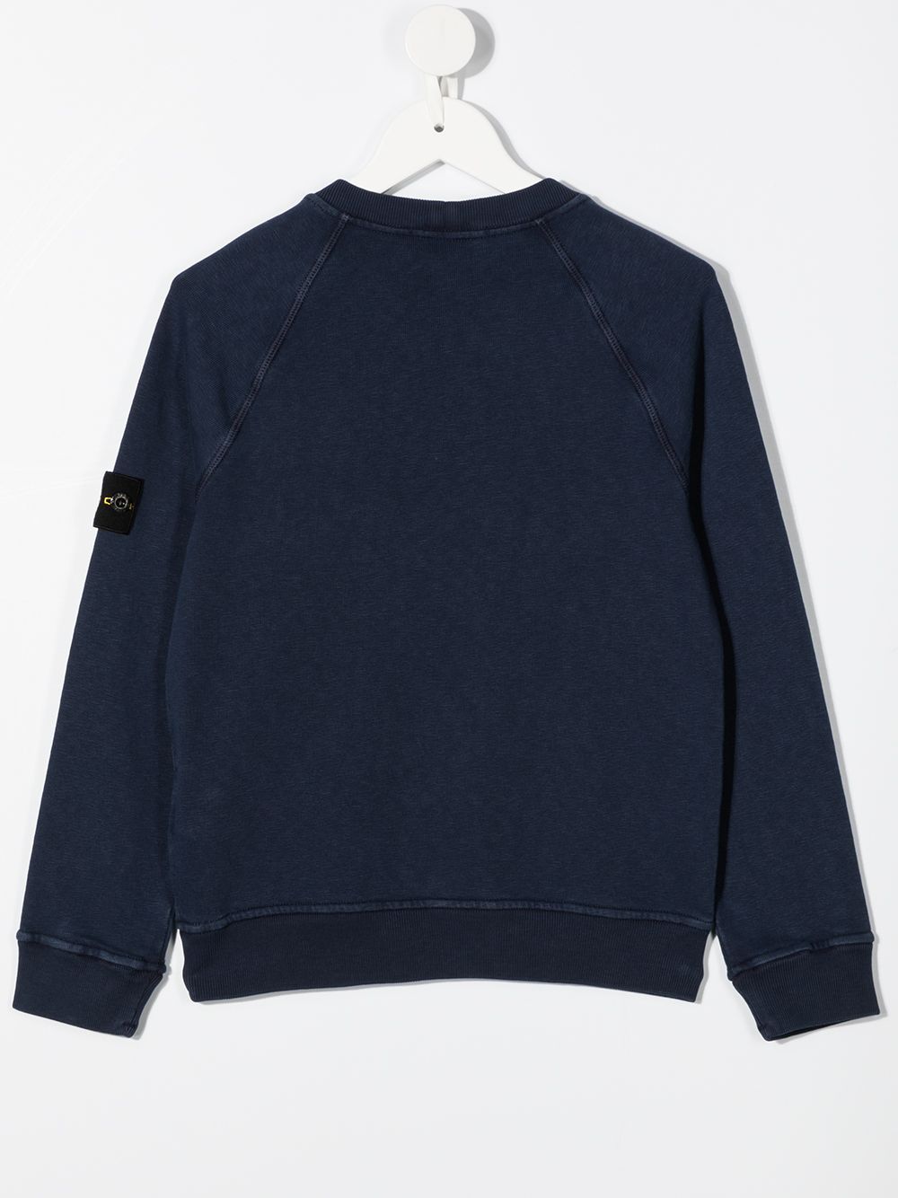 фото Stone island junior толстовка с нашивкой-логотипом