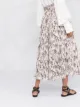 Zimmermann floral-print flared midi skirt