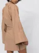 The Attico balloon-sleeve shirt dress