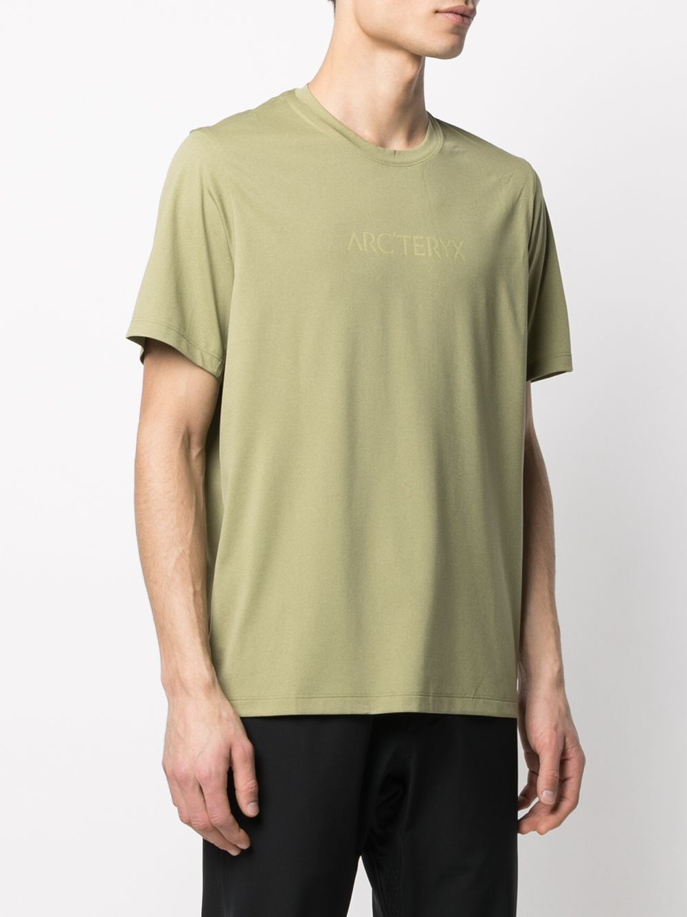 фото Arc'teryx remige word logo-print t-shirt