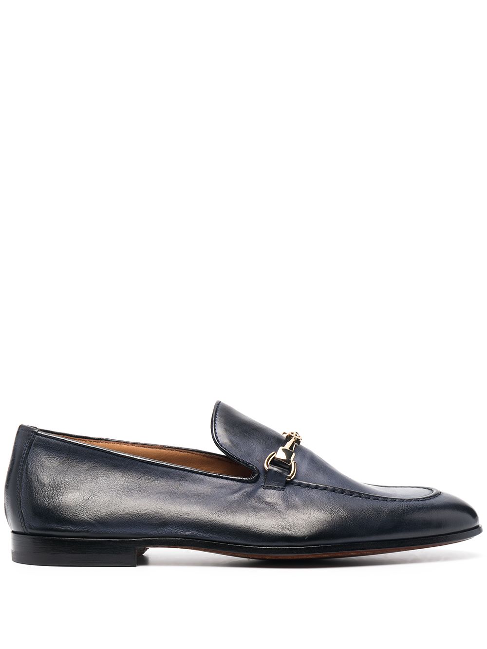 фото Doucal's horsebit leather loafers