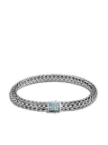 John Hardy Classic Chain 6.5mm reversible Icon topaz bracelet - Silver