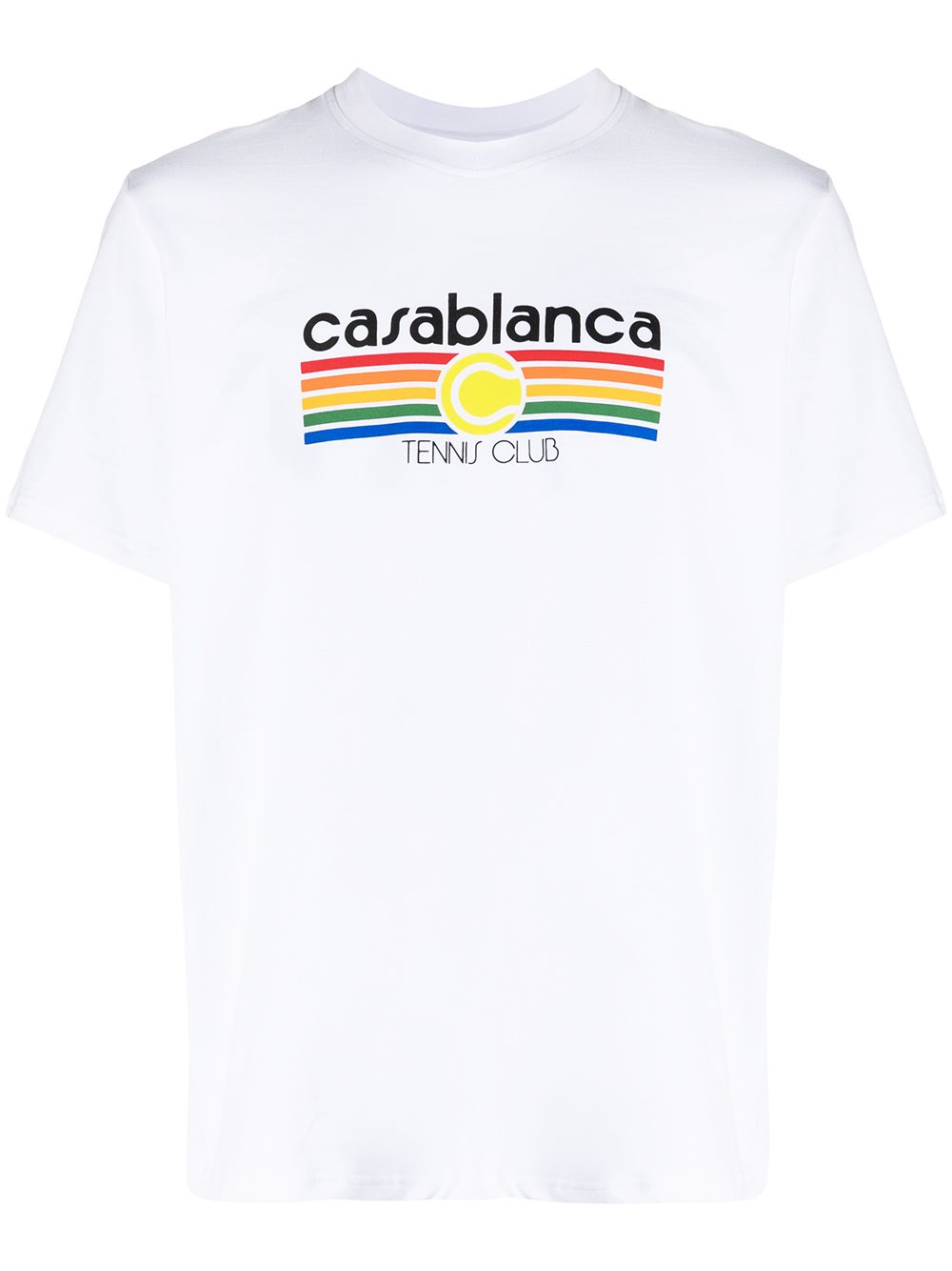 фото Casablanca футболка tennis club с полосками