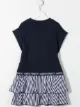 Image 2 of Alberta Ferretti Kids ruffle-hem jersey dress