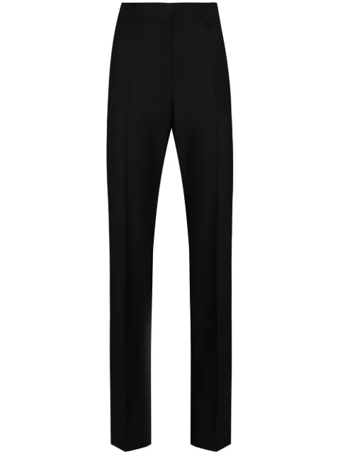 Givenchy pantalones de tiro alto con pinzas