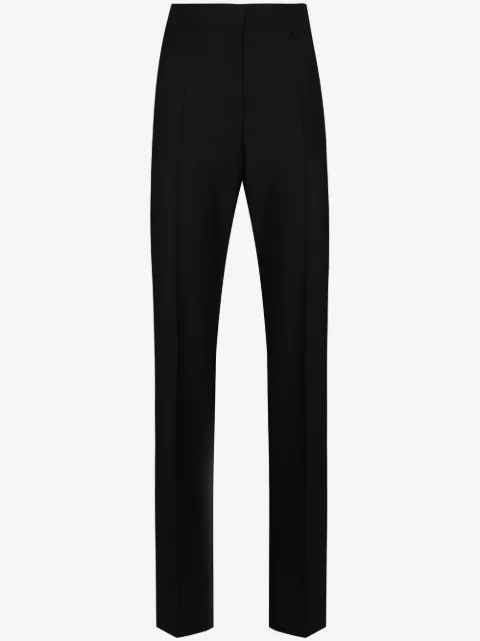 Givenchy high-waisted wool tailored trousers