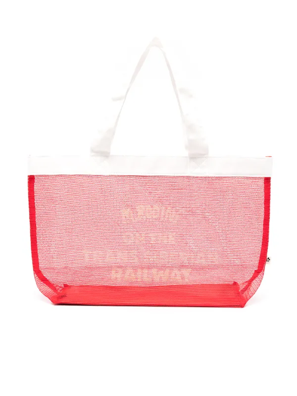 plastic mesh tote