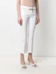 Pinko mid-rise flared cropped trousers