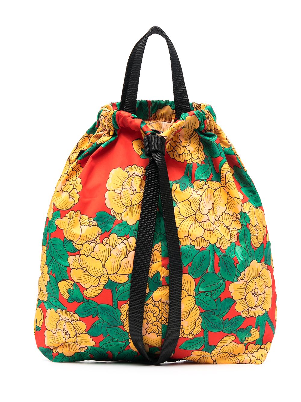 фото Mini rodini сумка с кулиской и цветочным принтом
