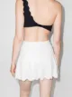 Marysia Venus scalloped hem mini skirt