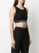 Dolce & Gabbana logo-print cropped vest top