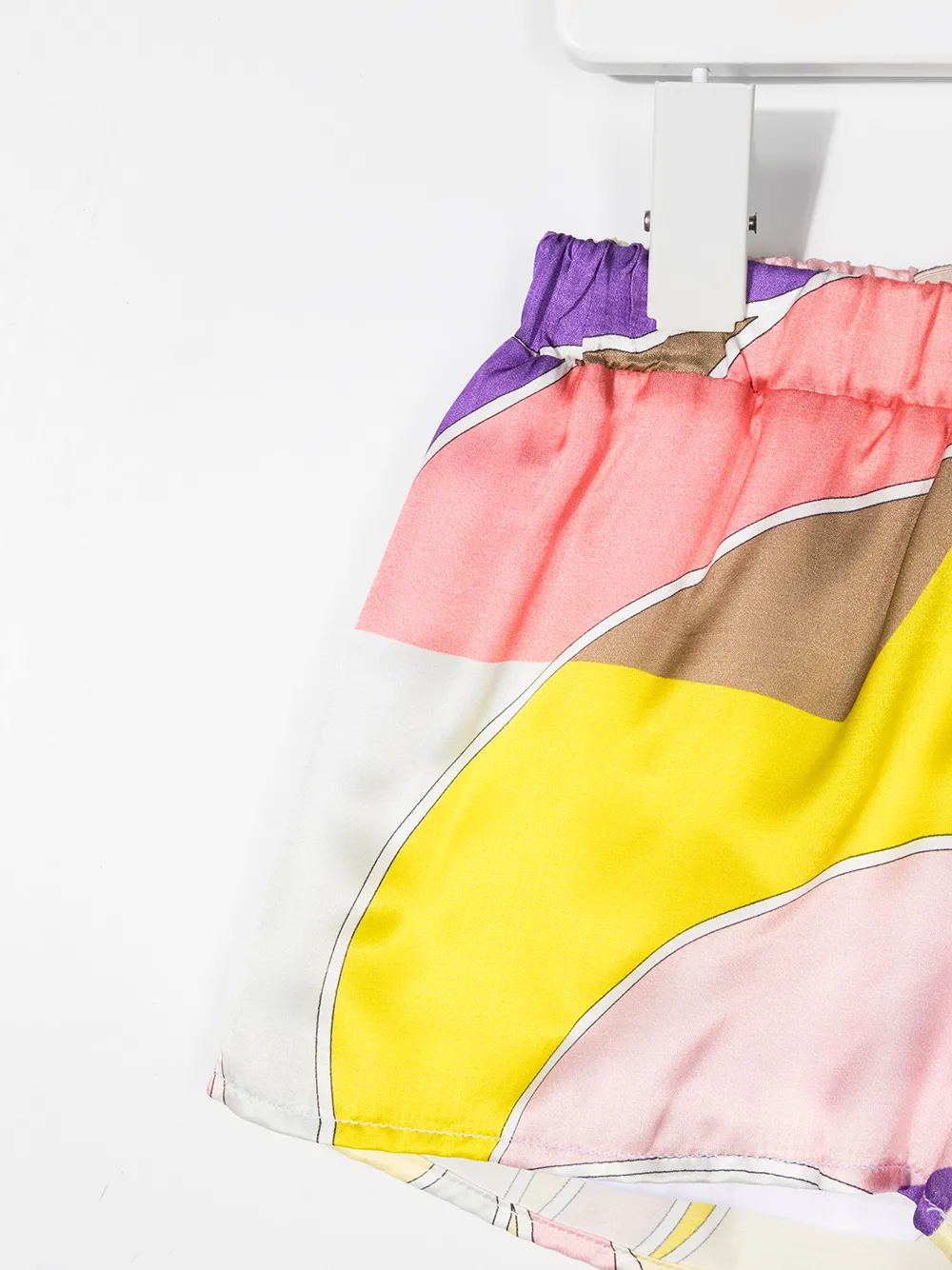 фото Emilio pucci junior шорты в стиле колор-блок