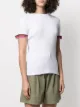 BOSS ribbon stripe cuff T-shirt